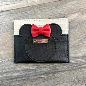 Kate Spade x Disney Minnie Mouse Card Holder Wallet Limited Edition